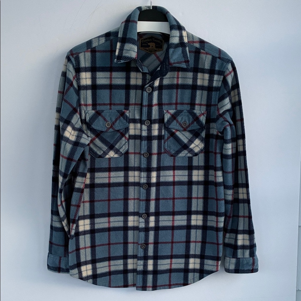 Freedom Foundry Men’s Plaid Flannel Button-Down Shirt Small